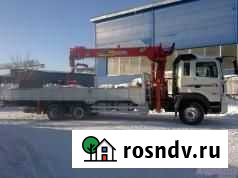 Кран манипулятор борт 9 метров, стрела 8 тон Чебоксары - изображение 1