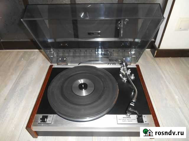 Проигрыватель винила Micro MR-322 (Shure M91E) Владивосток - изображение 1