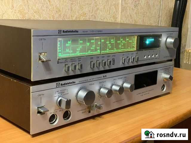 Усилитель и тюнер радиотехника Благовещенск - изображение 1