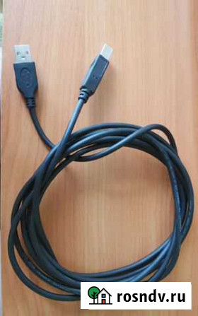 Кабель USB-A USB-В 3-метра Кемерово - изображение 1