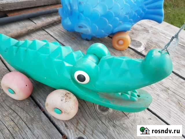 Крокодил игрушка СССР 1980год Новосибирск - изображение 1