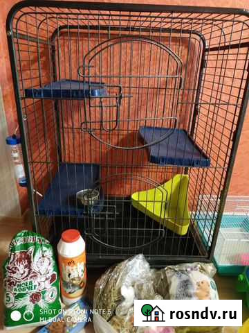 Клетка для шиншиллы бу Братск - изображение 1