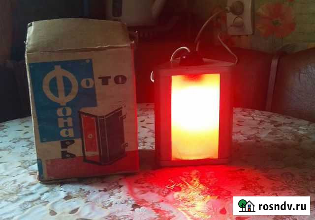 Фото фонарь красный Курск - изображение 1