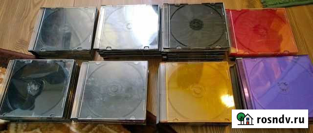 Б/у slim Футляры для CD Бор - изображение 1