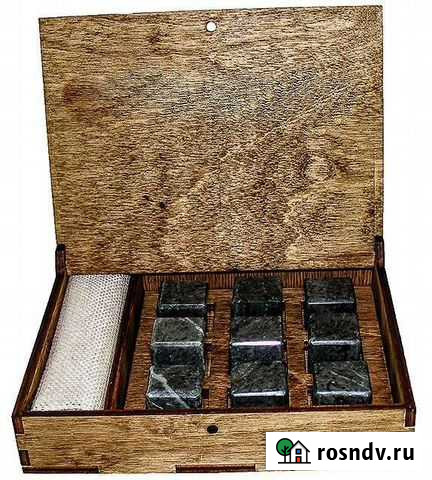 Камни для охлаждения виски в подарочной упаковке Воронеж - изображение 1