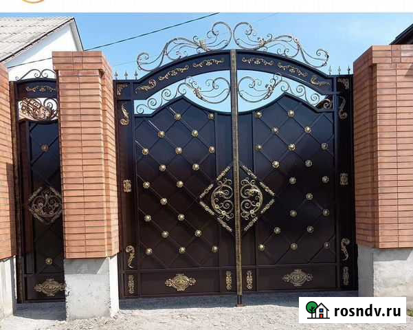 Ворота кованные Владикавказ - изображение 1