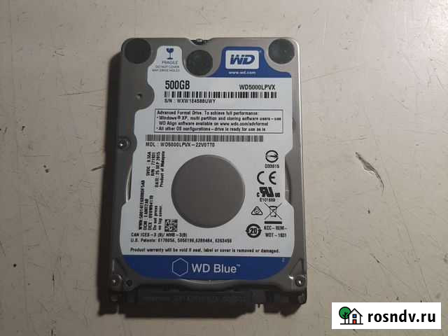 Жесткий диск 500 гб Александров - изображение 1