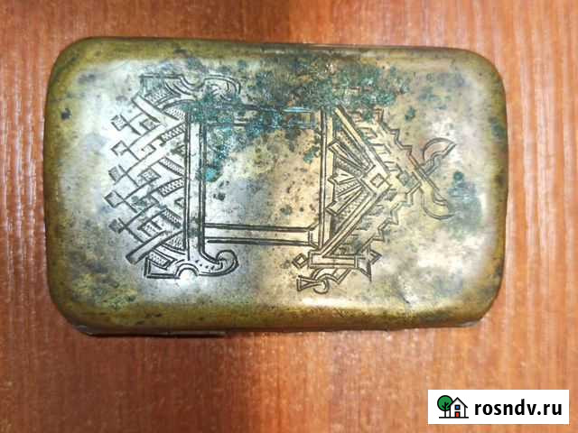 Старинный портсигар Всеволожск - изображение 1