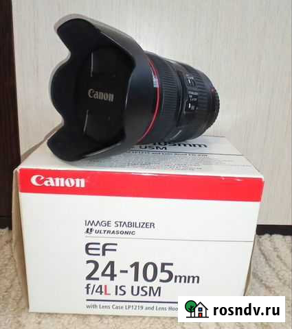 Объектив canon 24 105 Ковылкино - изображение 1