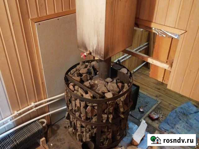 Печь банная с нерж баком Калязин - изображение 1