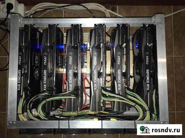 Майнинг ферма(риг) на RTX 3070(не LHR, не Ti) Сочи - изображение 1