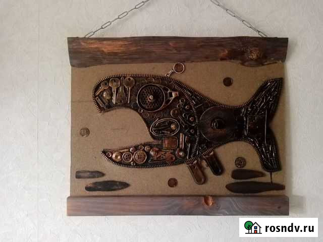 Интерьерная картина,панно,лофт,стим панк Череповец - изображение 1