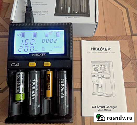 Зарядное устройство Miboxer C4 Псков - изображение 1