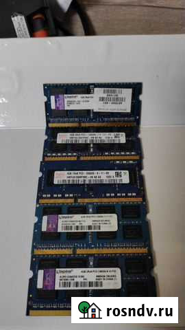 Озу для ноутбуков. DDR3 4GB Махачкала - изображение 1