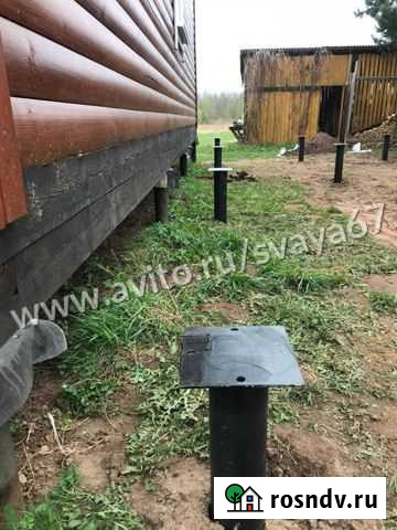 Фундамент для пристройки на сваях Стародуб - изображение 1