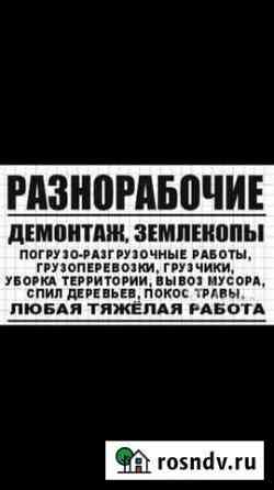 Услуги грузчиков и разнорабочих Киров