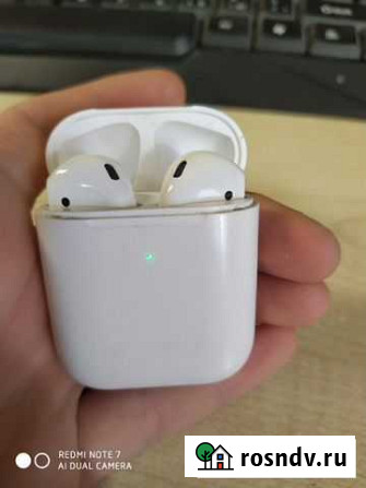 Беспроводные наушники airpods 2 торг Вологда - изображение 1