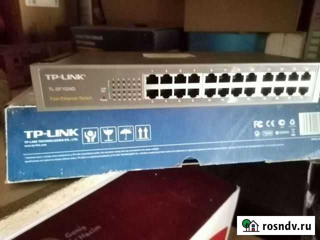 Коммутатор TP-Link TL-SF1024D, flexdsl orion 2 мод Астрахань - изображение 1