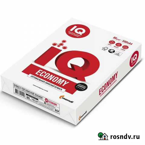Бумага для офисной техники IQ Economy Скопин - изображение 1