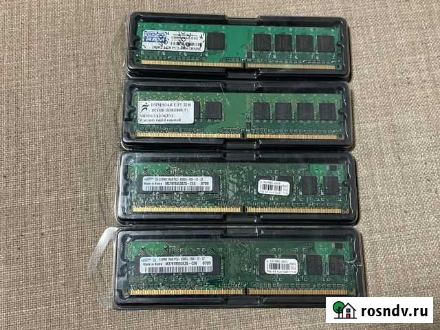 DDR2 2х512MB 2x1GB Белгород - изображение 1