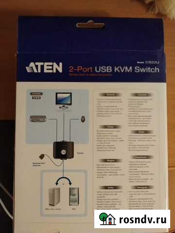KVM переключатель между двумя компьютерами Мурино - изображение 1