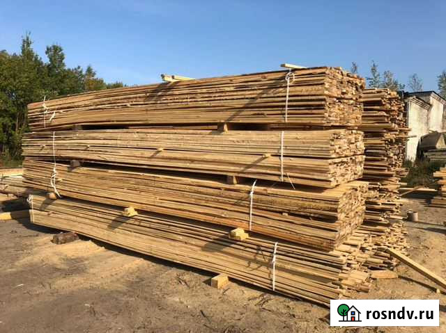 Доска обрезная 4 сорт 25мм Первомайское - изображение 1