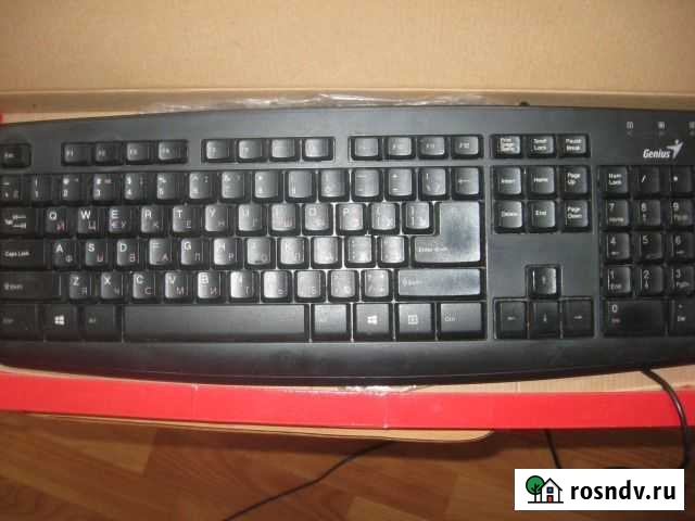 Клаиатура genius KB110X-USB,Мышь A4Tech OP-3D PS/2 Воронеж - изображение 1