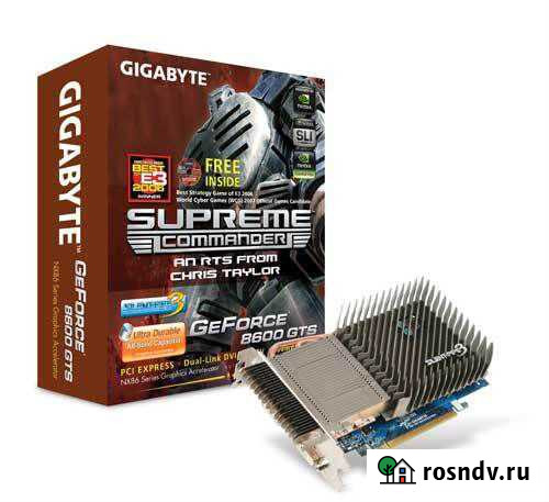 Продам Gigabyte GV-NX86S256H SLI Балашиха - изображение 1
