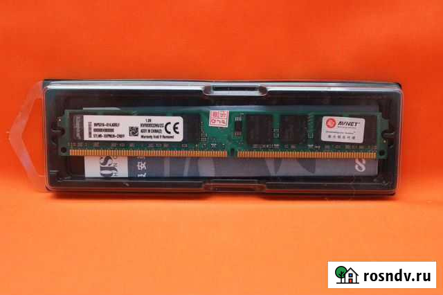 DDR2 2Gb 667MHz Kingston KVR667D2N6/2G AMD. Новая Омск - изображение 1