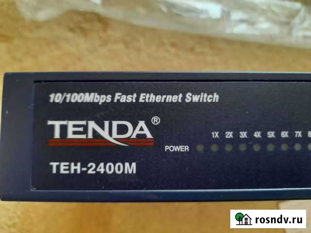Коммутатор tenda 2400m Благовещенск - изображение 1