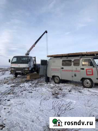 Услуги крана манипулятора вездеход Красноярск - изображение 1