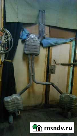 Выхлопная система б/у на Audi A7 оригинал Воркута - изображение 1