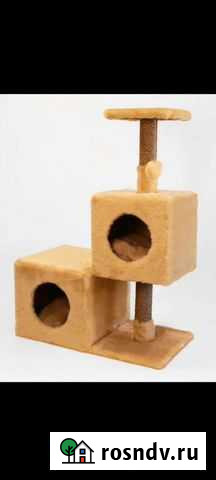 Домик для кошки с когтеточкой Луховицы - изображение 1