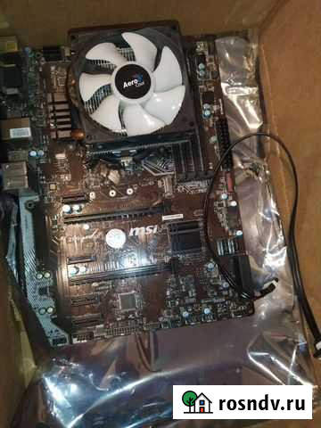 Мать, проц и кулер Тюмень - изображение 1