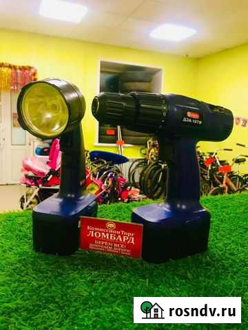 Аккумуляторная дрель-шуруповерт диолд дэа-18тф-250 Тайга - изображение 1