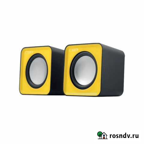 Колонки USB желтые Пермь - изображение 1