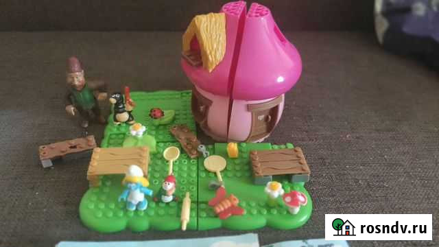 Домик Смурфиков с фигурками, аксессуарами и мебель Екатеринбург - изображение 1