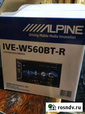 Мультемедиа Alpine IVE W560 BT-R Белогорск - изображение 1