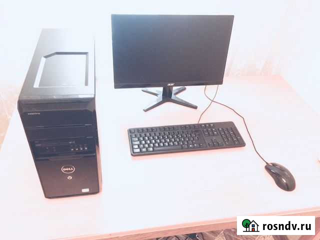 Персональный компьютер Dell vostro 470 + монитор a Мегион - изображение 1