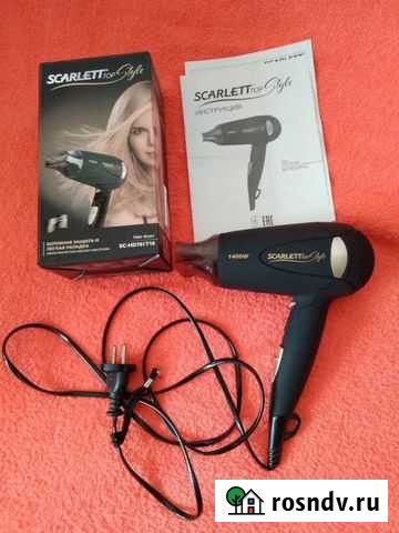 Фен Scarlet новый Челябинск - изображение 1