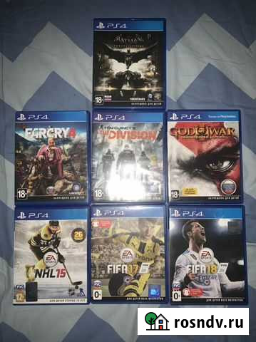 Игры ps4 Batman arkham knight и др Североморск - изображение 1