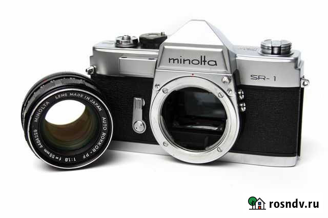 Minolta SR-1 + Minolta Auto Rokkor-PF 55mm f1.8 Красноярск - изображение 1