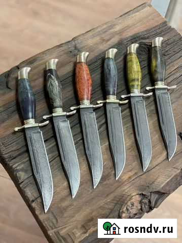 Нож Дамасская сталь Грозный - изображение 1