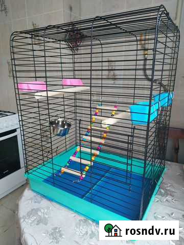 Клетка для среднего попугая Химки - изображение 1