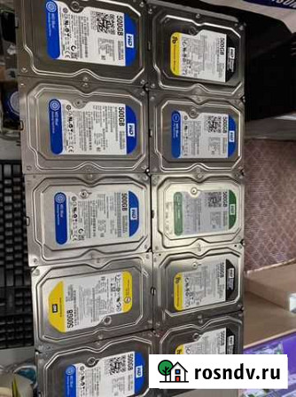 Жесткий диск WD 500gb б/у Подольск - изображение 1