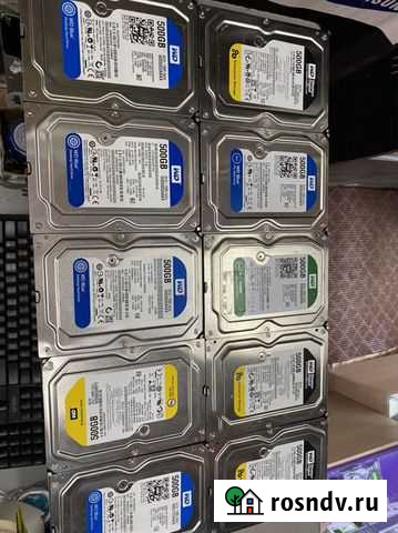 Жесткий диск WD 500gb б/у Подольск - изображение 1