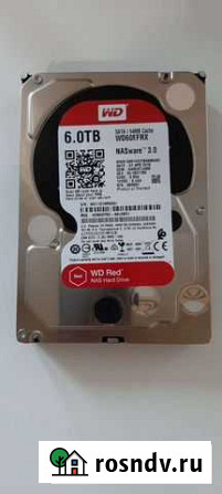 Жесткий диск WD RED 6tb WD60efrx Самара - изображение 1