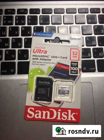 MicroSD SanDisk 32GB Ростов-на-Дону - изображение 1