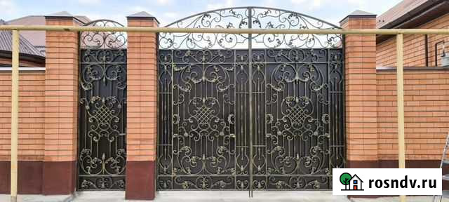 Ворота кованные Малгобек - изображение 1