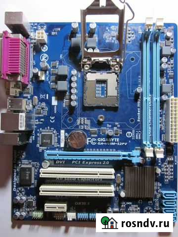 Материнская плата на сокете 1155 Новомосковск - изображение 1